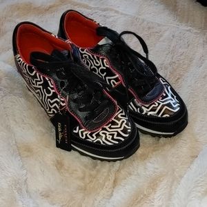 Coach x Keith Haring tennis shoes